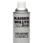 US Made Bedford Gray Paint (Rattle Can) Fits 41-71 Jeep & Willys