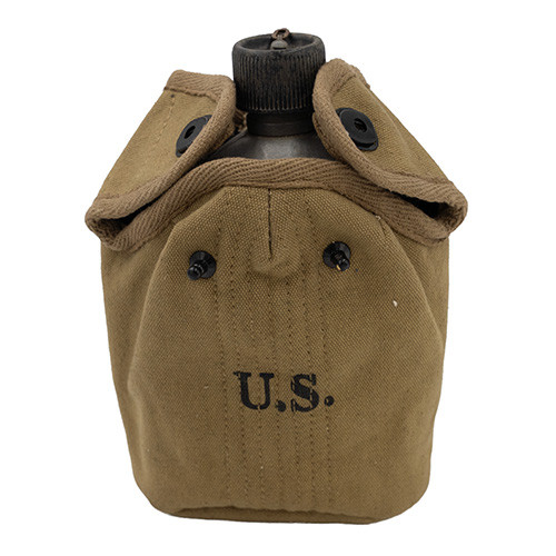 Original Reproduction WWII M1910  Canteen Pouch Fits 41-71 Jeep & Willys