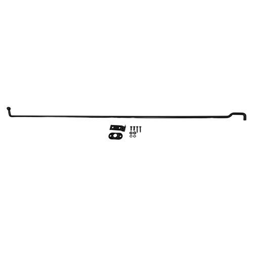 Later Style Hood Prop Assembly (Black) Fits 67-71 Jeepster Commando