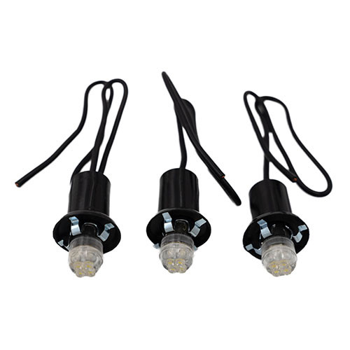 Speedometer Cluster LED Bulb & Socket Kit (LESS) Turn Signals Fits 55-71 CJ-5, Truck, Station Wagon