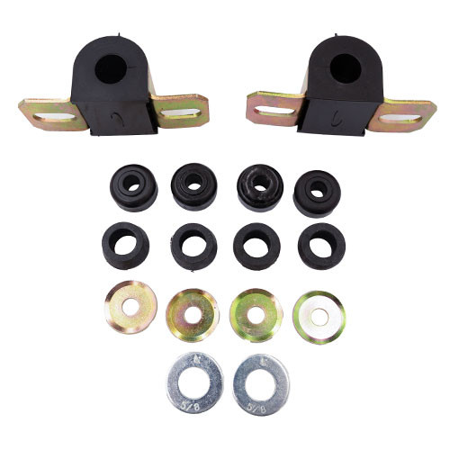 Front Sway Bar Bushing Kit Fits 47-55 Station Wagon, Sedan with Planar Suspension
