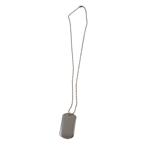 Original Reproduction POW Dog Tag and Chain Fits 41-71 Jeep & Willys