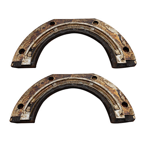 NOS Steering Knuckle Seal Plate Kit (rubber)  Fits 46-64 Truck, Station Wagon, Jeepster